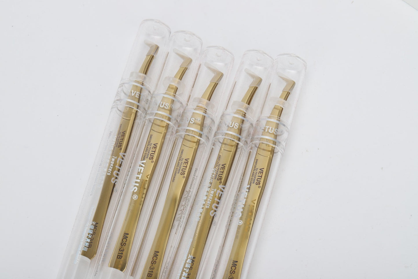 Τσιμπιδάκι Βλεφαρίδων Vetus MCS-31B – Ιδανικό για Volume Lashes (2D, 3D, 5D+)