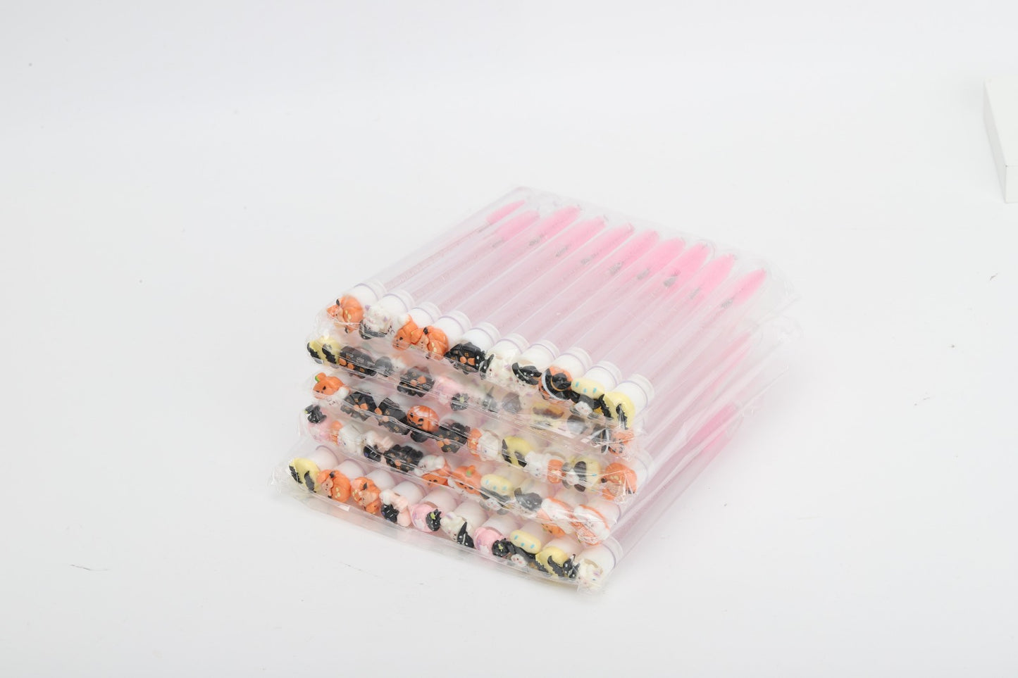 Lash Brush – Βουρτσάκι για Βλεφαρίδες με Σχέδια σε Μοναδικά Χρώματα 10τμχ