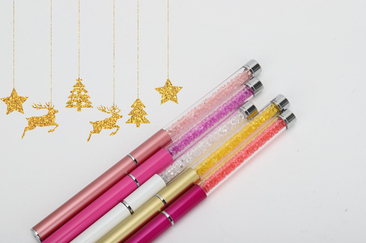 Βούρτσες για Βλεφαρίδες & Φρύδια με Διακοσμητικές Πετρούλες