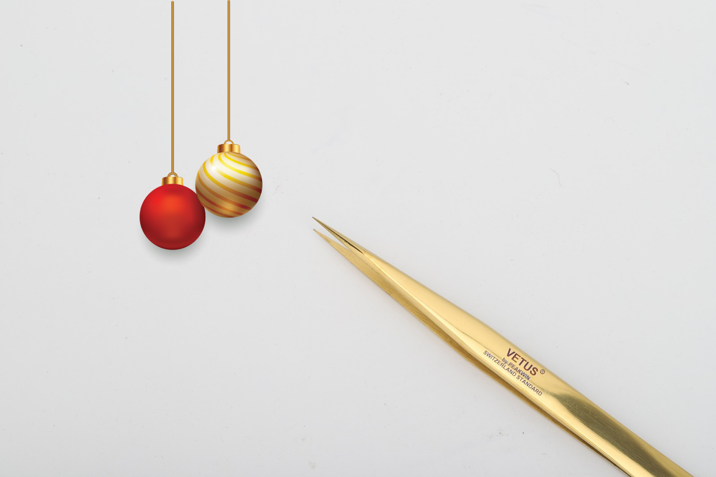 Vetus MCS-12 Τσιμπιδάκι Ίσιο για Ξεχώρισμα Βλεφαρίδων