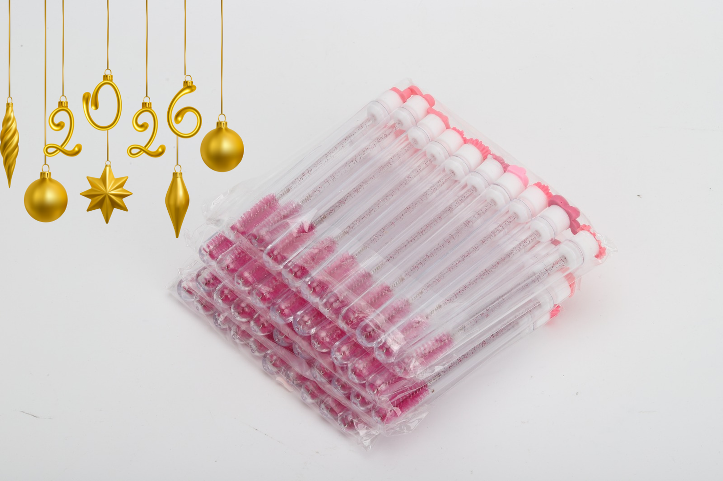 Lash Brush – Βουρτσάκι για Βλεφαρίδες με Σχέδια σε Μοναδικά Χρώματα 10τμχ