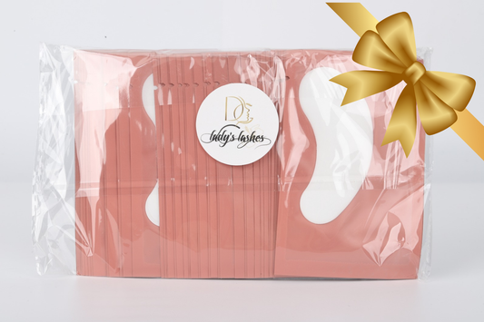 Επιθέματα Ματιών Hydrogel για Εφαρμογή Extensions Βλεφαρίδων (100 τμχ)