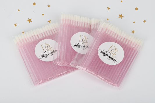 Επαγγελματικά πινέλα για χείλη και βλεφαρίδες - 50 τεμάχια