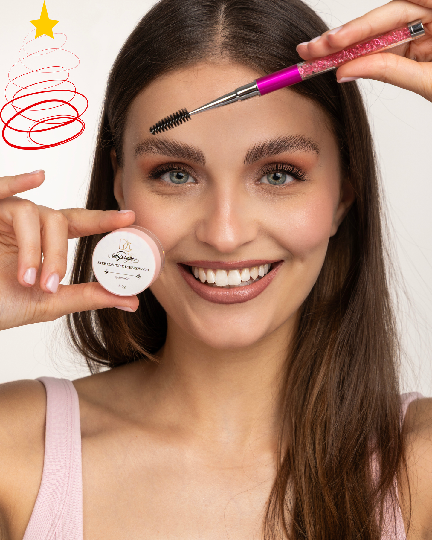 Gel Φρυδιών για Σχηματισμό και Σταθεροποίηση (Stereoscopic Eyebrow Gel, 6.5g)