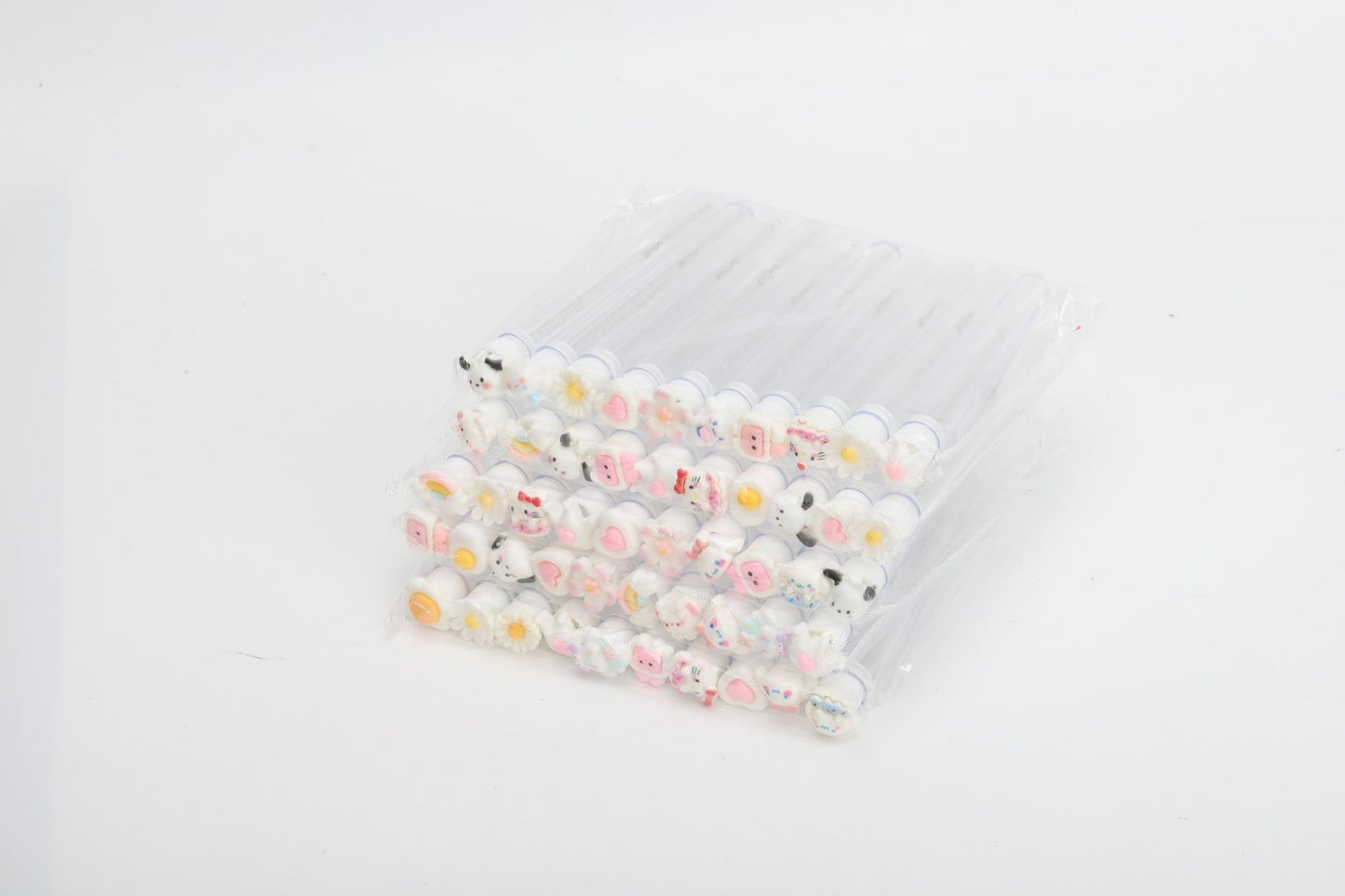 Lash Brush – Βουρτσάκι για Βλεφαρίδες με Σχέδια σε Μοναδικά Χρώματα 10τμχ