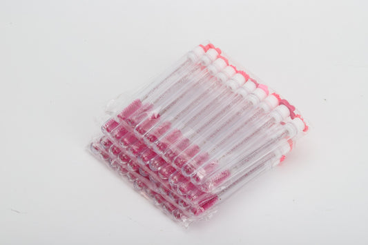 Lash Brush – Βουρτσάκι για Βλεφαρίδες με Σχέδια σε Μοναδικά Χρώματα 10τμχ