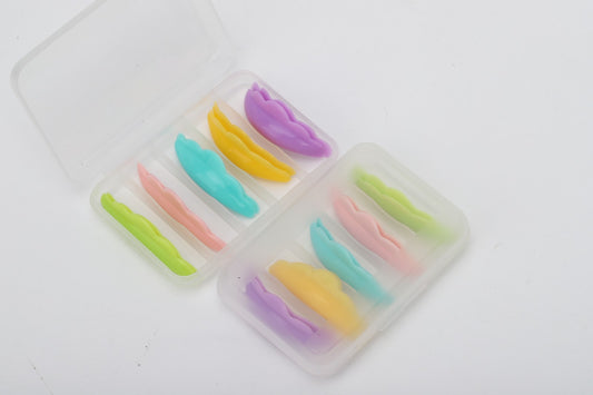 Pads Σιλικόνης για Lash Lift – Σετ 5 Μεγεθών (XS-S–M–M1–L)